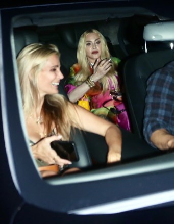 *EXCLUSIVE* Westlake, CA  - Madonna departs after attending Britney Spears and Sam Asghari’s wedding in Los Angeles.Pictured: MadonnaBACKGRID USA 10 JUNE 2022 USA: +1 310 798 9111 / usasales@backgrid.comUK: +44 208 344 2007 / uksales@backgrid.com*UK Clients - Pictures Containing ChildrenPlease Pixelate Face Prior To Publication*