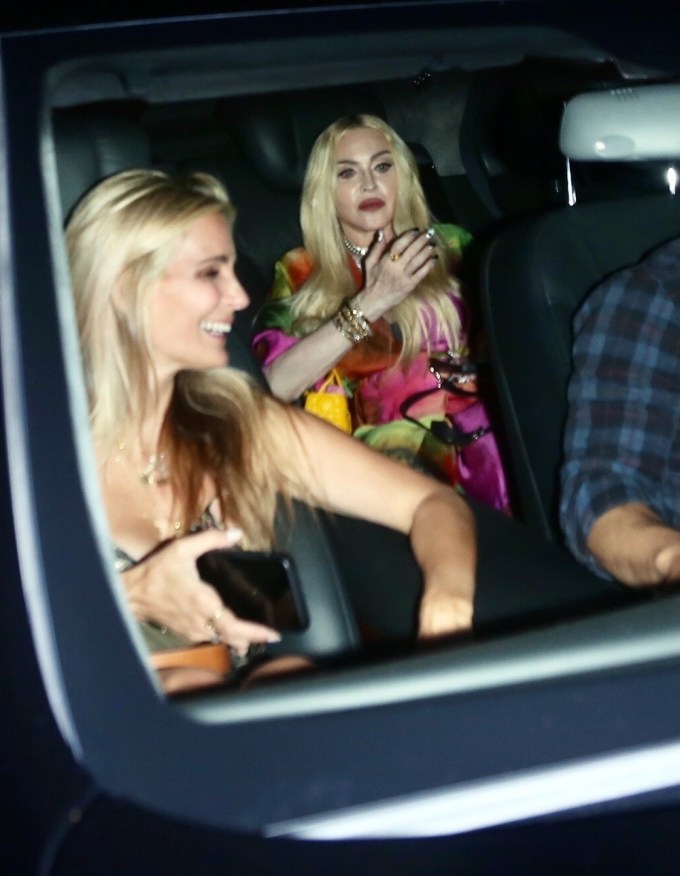 Madonna Leaving Britney Spears’ Wedding