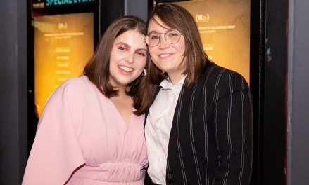 Beanie Feldstein and Bonnie Chance Roberts
'The Humans' film premiere, Village East, New York, USA - 19 Nov 2021