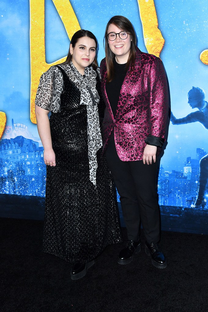 Beanie Feldstein & Bonnie Chance Roberts At ‘Cats’ Premiere