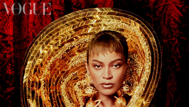 Beyonce Slays In Tight Black Gown While Riding A Horse On ‘Vogue’ UK Cover: Photos