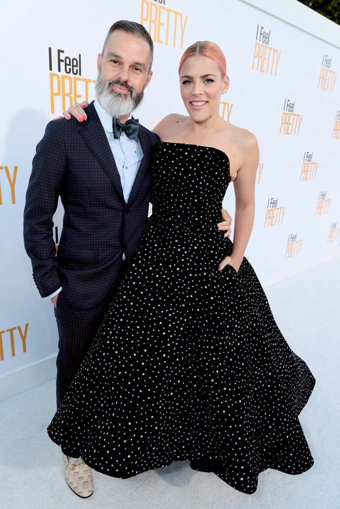 Marc Silverstein & Busy Philipps At The ‘I Feel Pretty’ Premiere