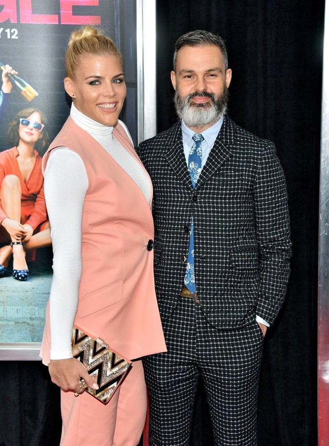 Busy Philipps & Marc Silverstein Attend The ‘How To Be Single’ NYC Premiere