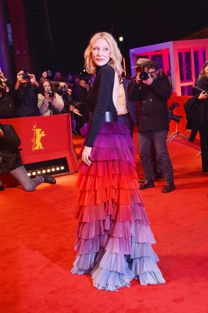Berlin, GERMANY  - Cate Blanchett at the "TAR" Premiere during the 73rd Berlin Film Festival in Germany.Pictured: Cate BlanchettBACKGRID USA 23 FEBRUARY 2023 USA: +1 310 798 9111 / usasales@backgrid.comUK: +44 208 344 2007 / uksales@backgrid.com*UK Clients - Pictures Containing ChildrenPlease Pixelate Face Prior To Publication*