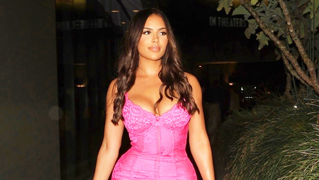 Chaney Jones Slays In Tight Pink Outfit Similar To Kim K’s After Denying Split From Kanye West: Photos