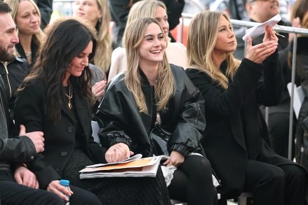 Courteney Cox, Coco Arquette y Jennifer Aniston Courteney Cox honradas con una estrella en el Paseo de la Fama de Hollywood, Los Ángeles, California, EE. UU. - 27 de febrero de 2023
