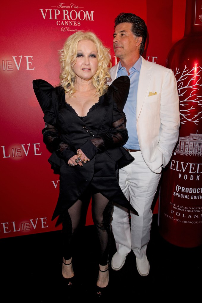 Cyndi Lauper & David Thornton In 2012