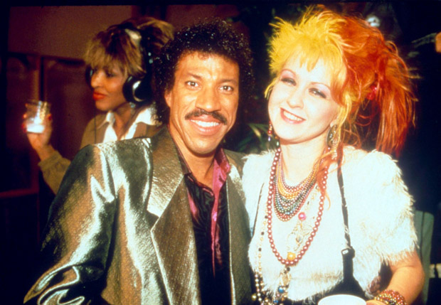 Cyndi Lauper & Lionel Richie