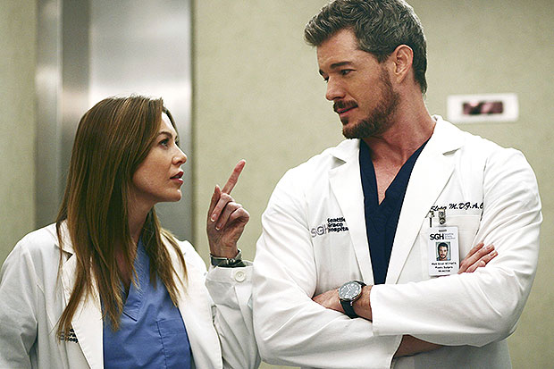 Ellen Pompeo and Eric Dane