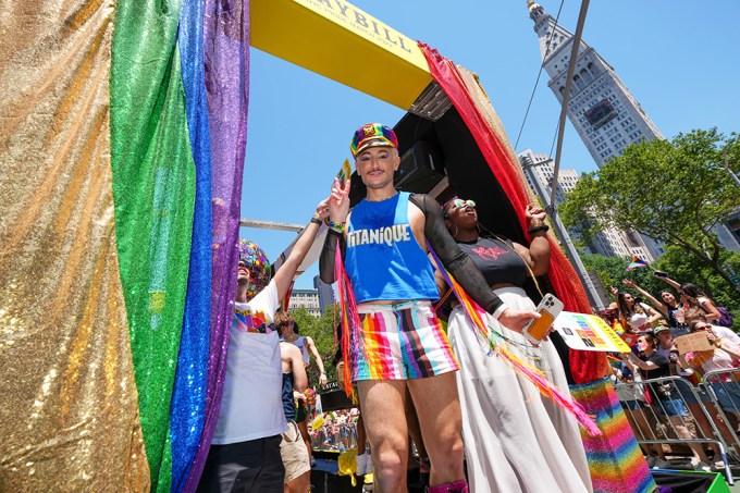 Frankie Grande At New York City Pride