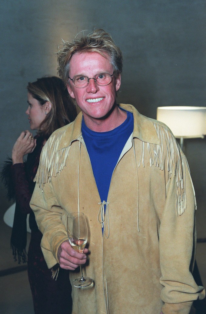 Gary Busey At A Champagne Tasting