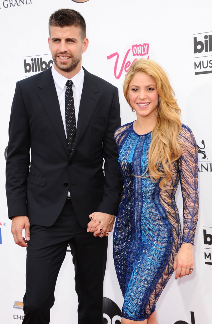 Shakira & Gerard Pique At The Billboard Awards