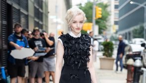 NEW YORK, NEW YORK - AUGUST 05: Julia Garner is seen in SoHo on August 05, 2025 in New York City. (Photo by TheStewartofNY/GC Images)