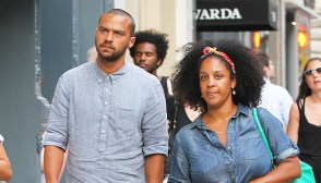 Jesse Williams and Aryn Drake-Lee June 2013