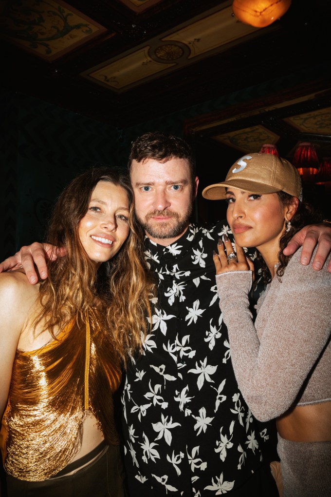 Justin Timberlake, Jessica Biel & Snoh Aalegra