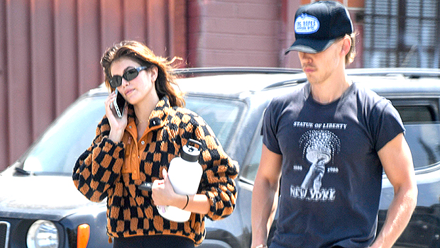 Kaia Gerber Rocks Short Shorts Leaving The Gym With Austin Butler