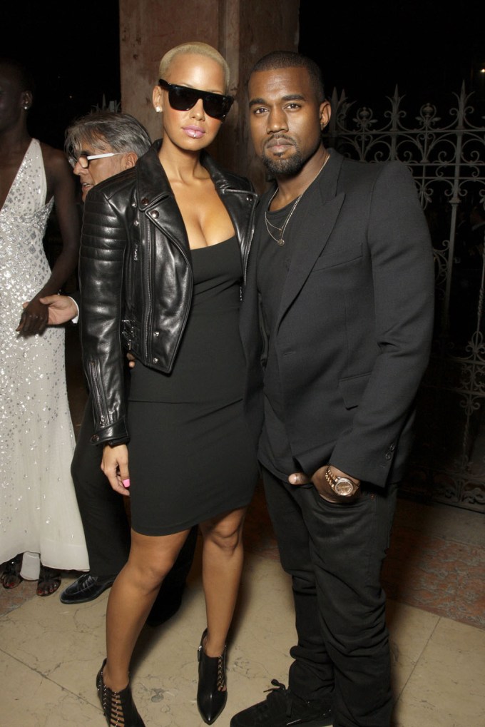 Kanye West & Amber Rose In 2009