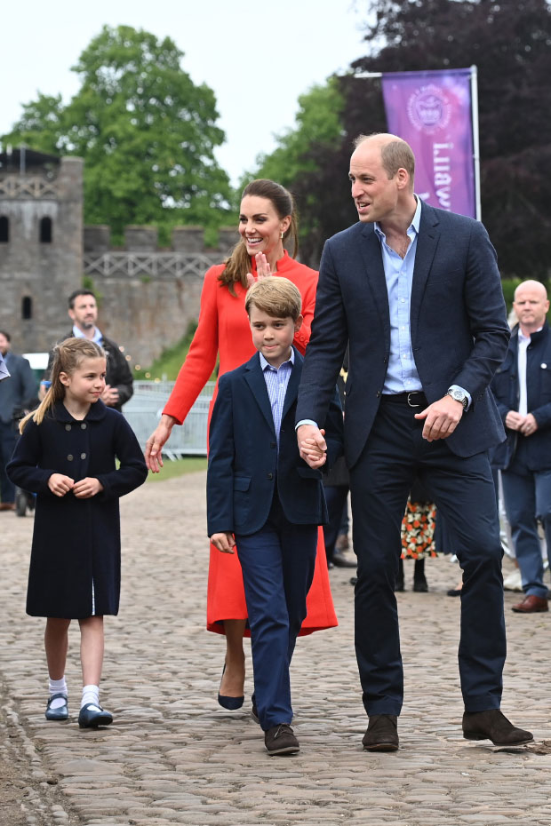 Kate Middleton, Prince William, Prince George, Pirincess Charlotte
