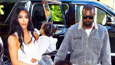 Kim Kardashian, Kanye West'in Doğum Gününü Çocuklarla Kutlamasına Yardım Ediyor – Hollywood Life