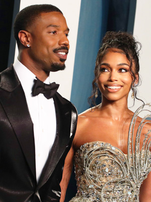 Michael B. Jordan and Lori Harvey