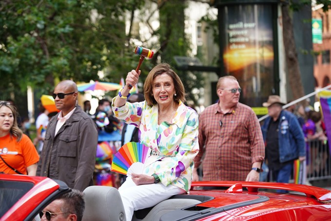 Nancy Pelosi At San Francisco Pride