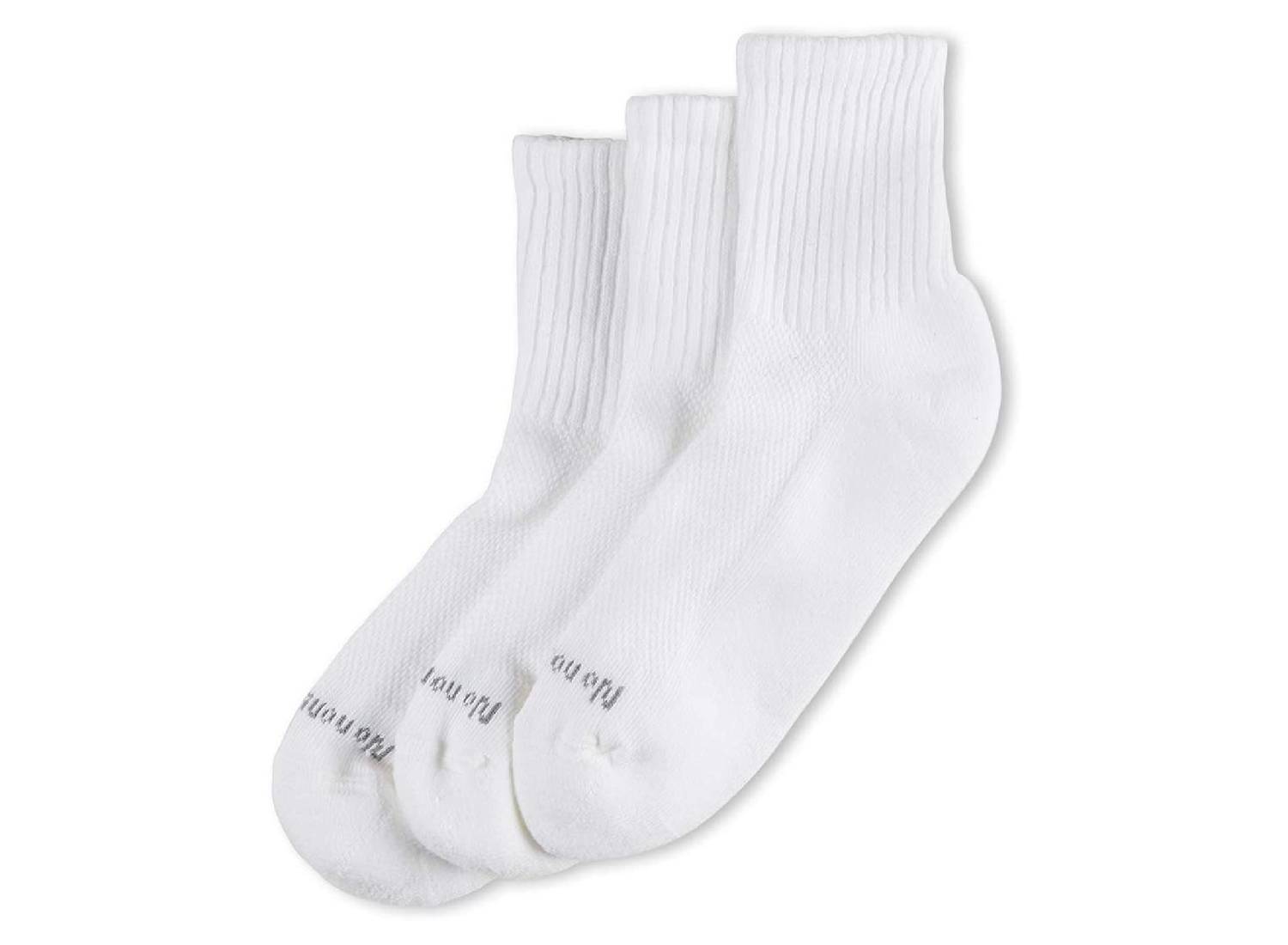 No Nonsense Socks, Cushioned Mini Crew, Women's 3 pairs