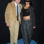 Rocco Ritchie And Lourdes Leon In Backstage Of Marine Serre CO-ED Show  - Paris Fashion Week - Menswear Spring/Summer 2023