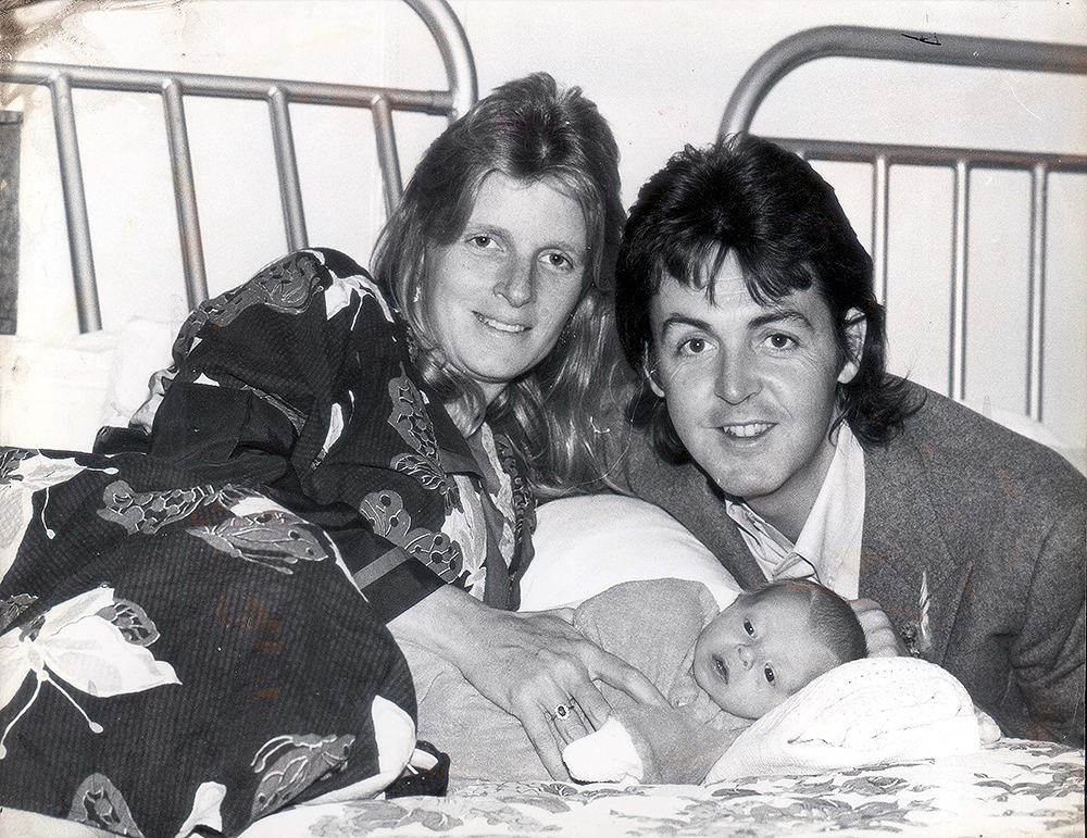 Paul Mccartney Singer 1977 Born On 12th September James Louis Mccartney Is The New Baby Son Of Paul And Linda Mccartney. Baby James Mccartney Made His Public Debut Yesterday To The Tune Of Snap Gurgle And Pop. A Fitting Introduction You May Think For