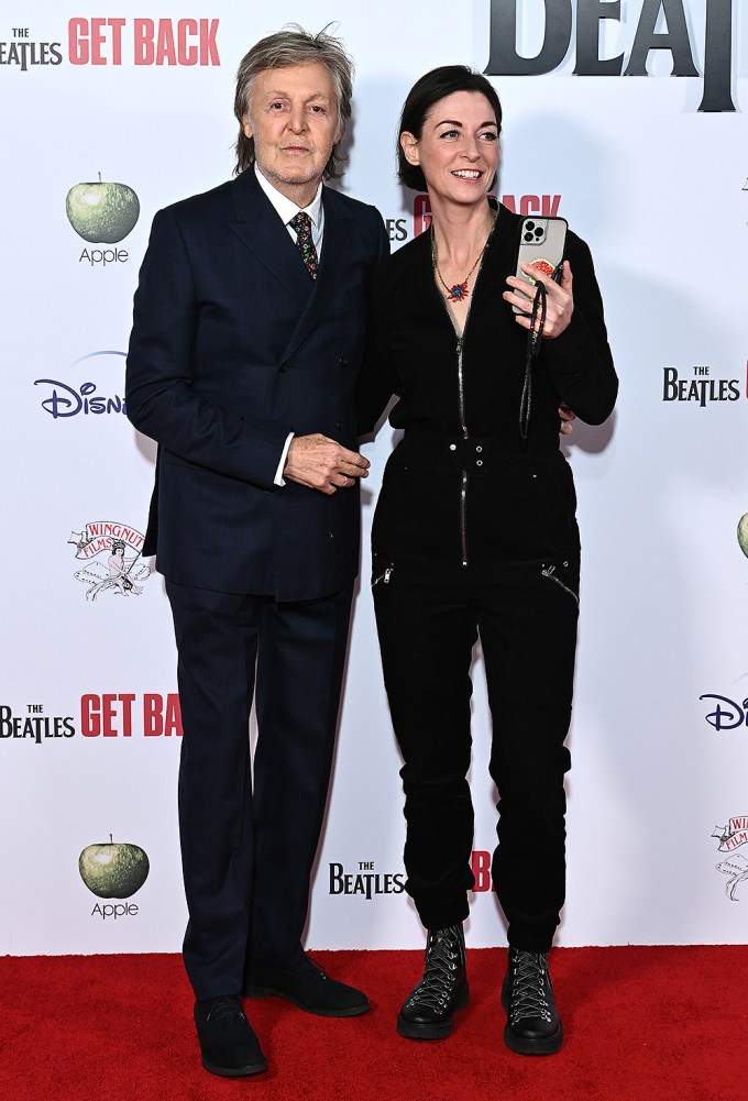 Paul & Mary McCartney At The Premiere Of ‘The Beatles: Get Back’
