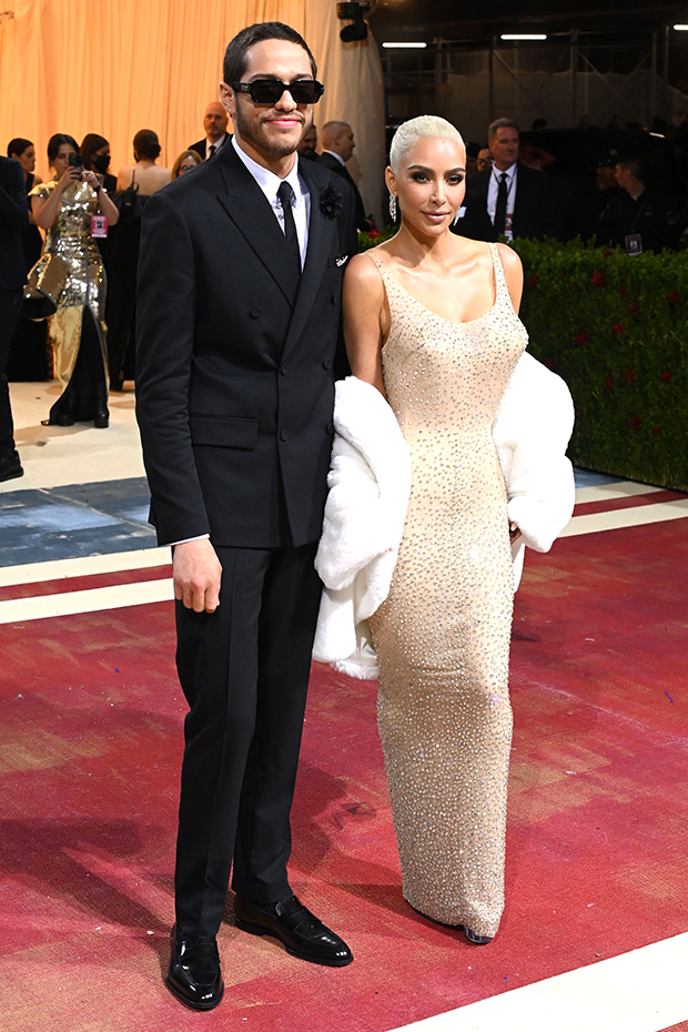 Kim Kardashian Pete Davidson Met Gala