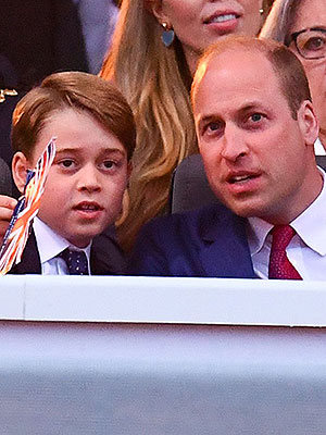 Prince George Prince William Platinum Jubilee Concert June 4 2022