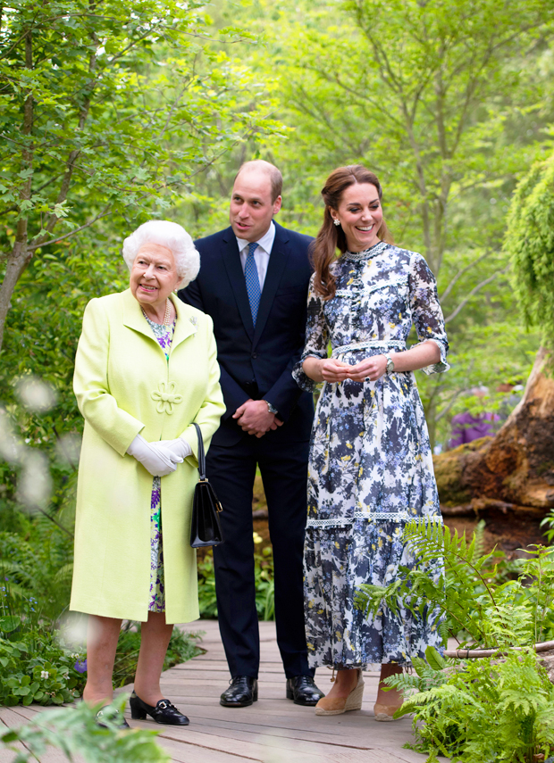 Queen Elizabeth II Prince William Kate Middleton
