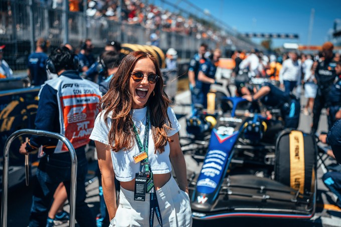 Minka Kelly Supports Williams Racing at the Montreal Grand Prix