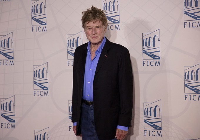 Robert Redford At The Morelia Film Fest In 2019