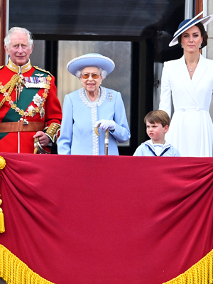royal family trooping the colour