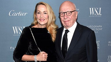 rupert murdoch, jerry hall