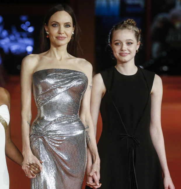 Angelina Jolie Recreated One of Her '90s Red Carpet Looks for a  Mother-Daughter Outing With Zahara