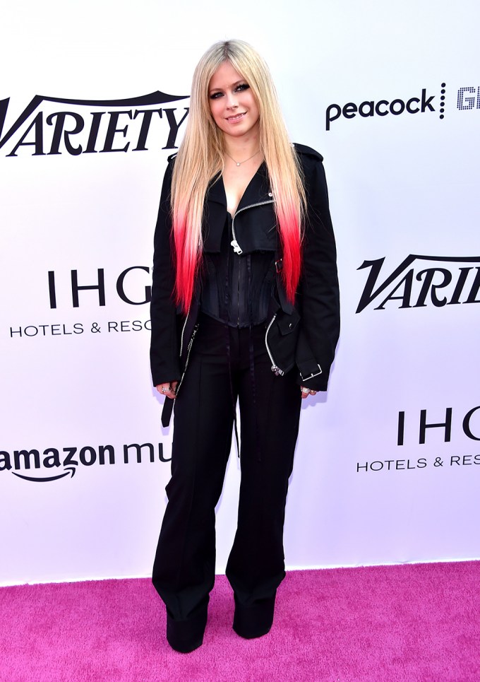 Avril Lavigne At Variety’s 2021 Music Hitmakers Brunch