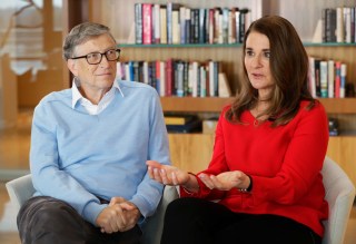 Bill Gates, Melinda Gates. Microsoft co-founder Bill Gates and his wife Melinda take part in an interview with The Associated Press in Kirkland, Wash. The Gateses, as the world's top philanthropists, are rethinking their work in America as they confront what they consider their unsatisfactory track record on schools, the country's growing inequity and a president they disagree with more than any other
Gates Foundation Poverty, Kirkland, USA - 01 Feb 2018