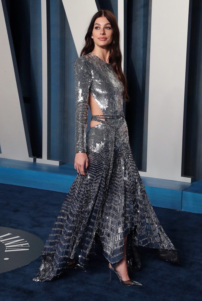 Camila Morrone At The 2022 Vanity Fair Oscar Party