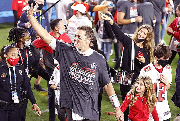 Tom Brady and Family