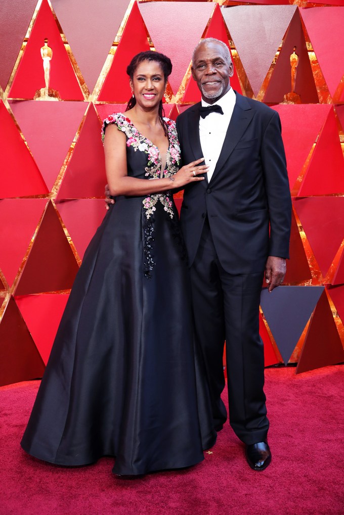 Danny Glover & Wife Eliane Cavalleiro Arrive At 2018 Academy Awards