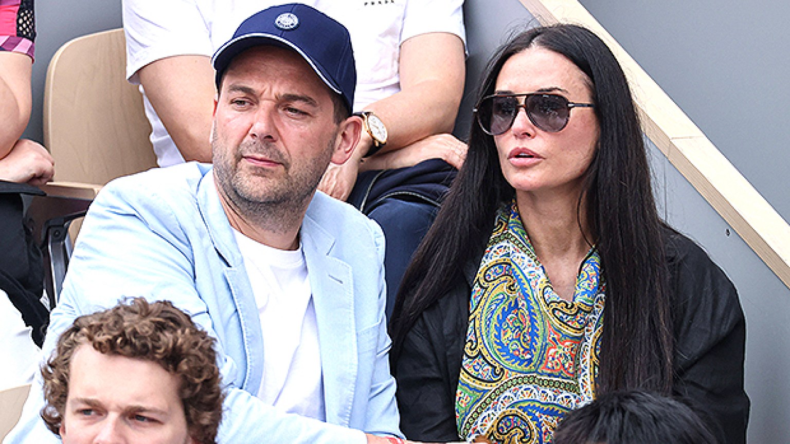Demi Moore and new boyfriend Danielle Humm at the French Open PHOTOS