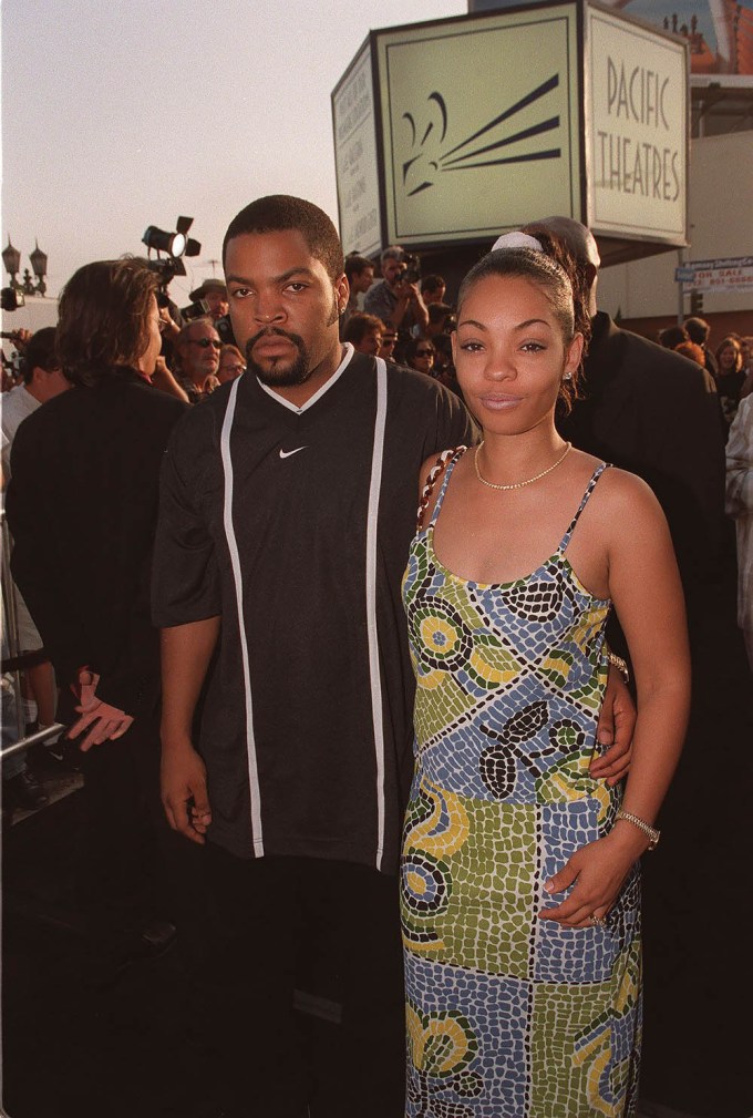 Ice Cube & Kimberly Woodruff In California