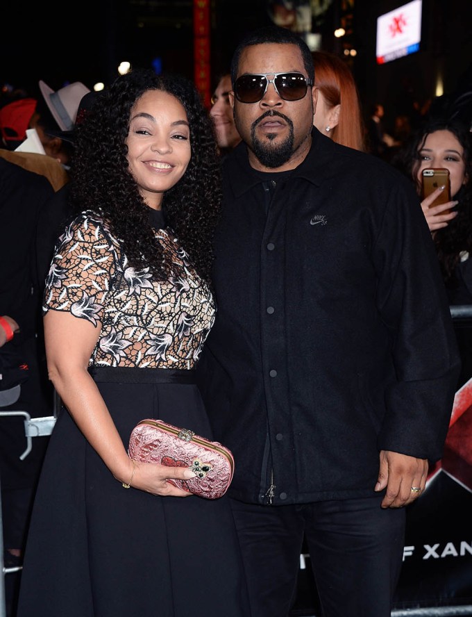 Ice Cube & Kimberly Woodruff In Los Angeles