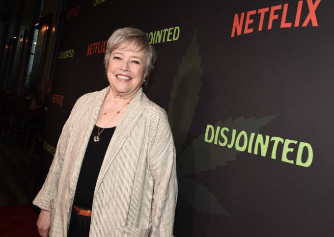 Kathy Bates The Premiere Of ‘Disjointed’