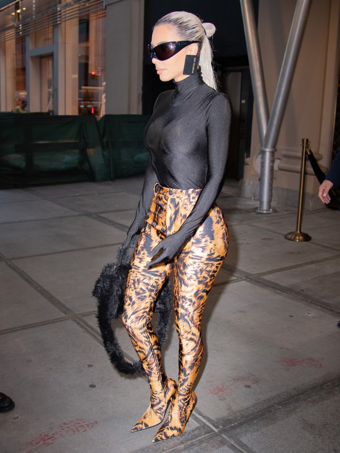 Kim Kardashian In NYC