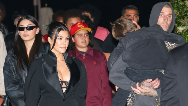 Kourtney Kardashian and Travis Barker