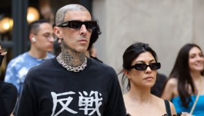 Travis Barker and Kourtney Kardashian