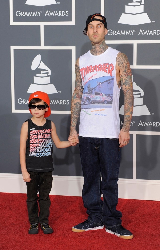 Landon Barker at the Grammys With Travis